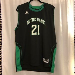 Notre Dame Addidas Unisex Basketball Jersey